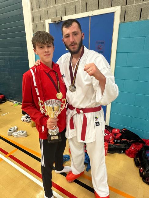 Milford Haven Karate Club strike gold and silver in tournament